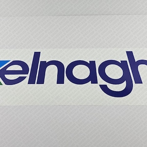 Riproduzione adesiva a 3 colori con logo Elnagh da 55 cm