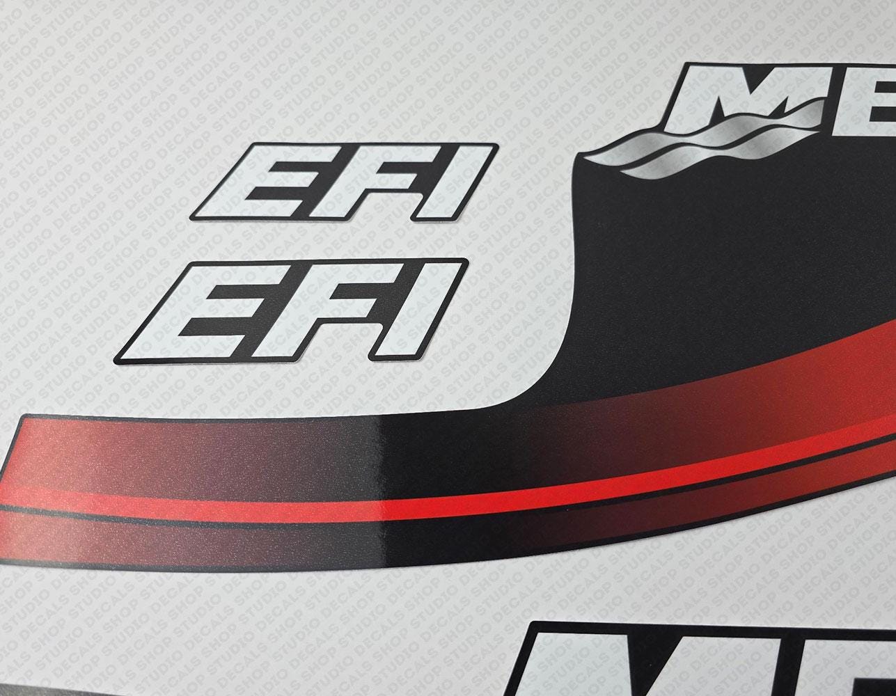 Mercury 150hp EFI Freshwater Outboard Engine Decals Sticker Set - Etsy