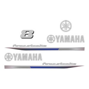 Yahama 8 PS Four Stroke 2013 Außenbordmotor Aufkleber Reproduktion