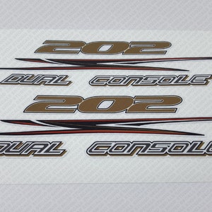 Hydra-Sports 202 Dual Console Boat Logo Decals Set of 2 x 7.5&quot;