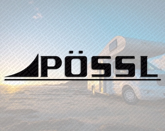 Possl Logo Decal Sticker Reproduktion