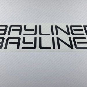 Bayliner Boat Logo Decals Set of 2 x 24&quot;