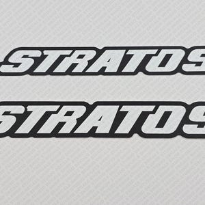 Stratos 278 Bass Boat Logo Mid 1990's Style Decal Set of 2 - Etsy
