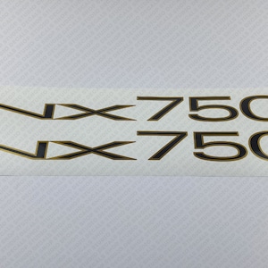 Tracker Marine Nitro NX750 Boat Logo Decal Set of 2 x 18&quot;