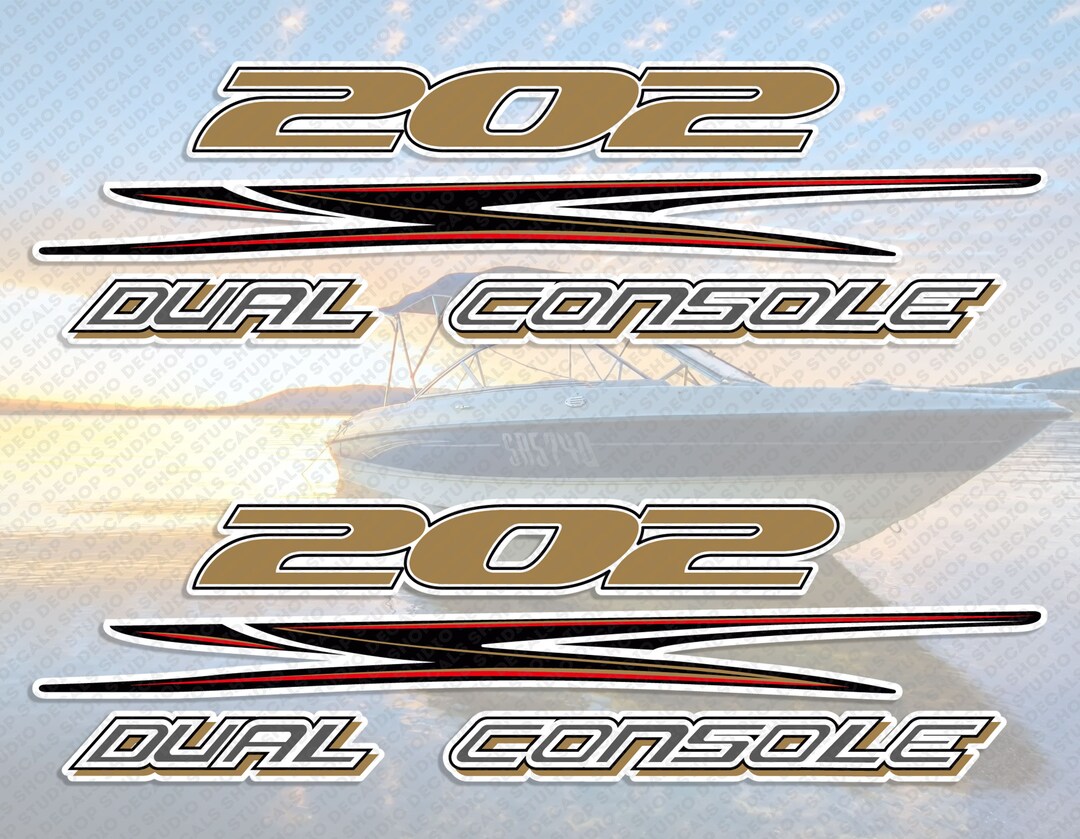 Hydrasports 202 Dual Console Boat Logo Decals Set of 2 X 7.5 Etsy