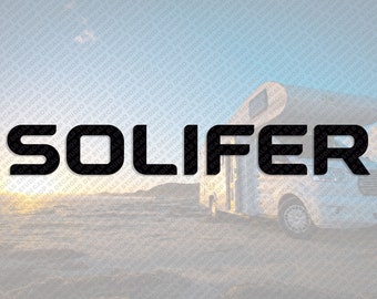 Solifer Logo Decal sticker reproductie