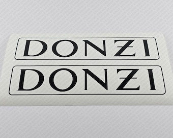 Donzi Boat Logo Decals Set of 2