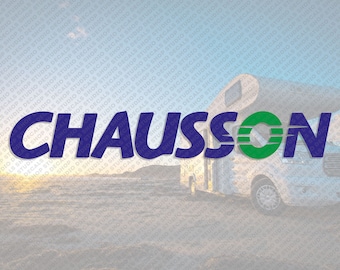 Reproduction de l’autocollant de décalcomanie du logo Chausson