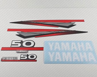 ヤマハ 30hp 2 ストローク船外機デカール/ステッカー キット - 米国の 