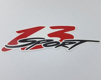 Boston Whaler 13 Sport Boat Clear Vinyl Decal 9.75"