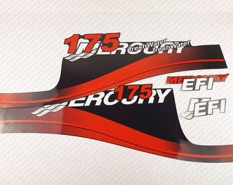 Patch Tissu Mercury Moteur Bateau – Tournoi Pêche – Neuf Années 1980 (NOS)