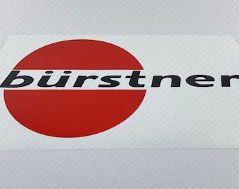 Burstner Logo decal sticker reproduction