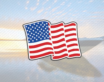 Correct Craft Boat USA Flag Decal 5"
