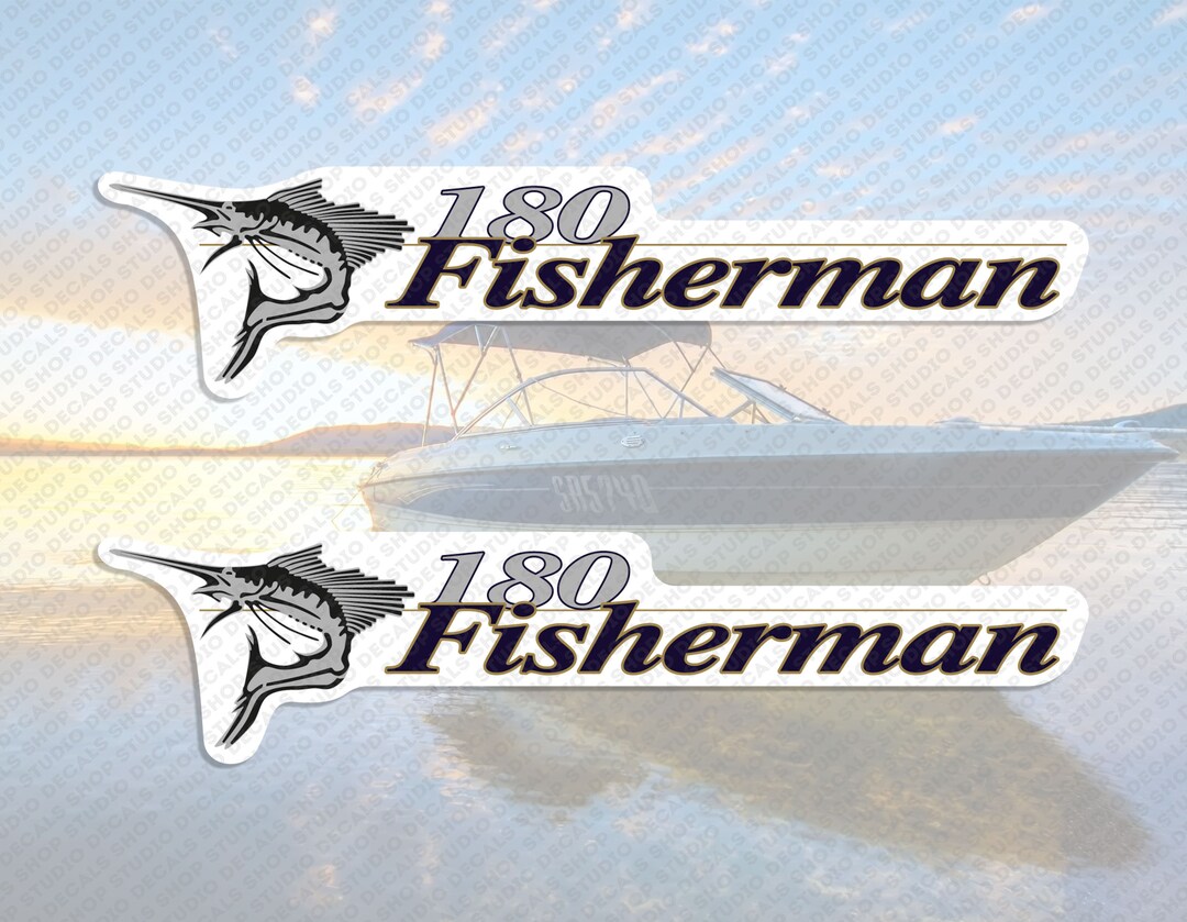Wellcraft 180 Fisherman Boat Decal Set of 2 X 14.75 - Etsy