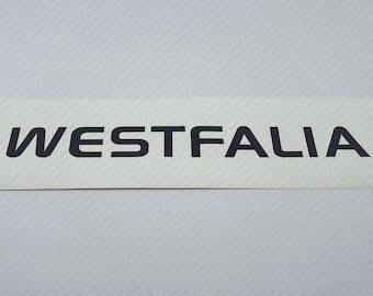 Westfalia Logo V2 Decal sticker reproduction