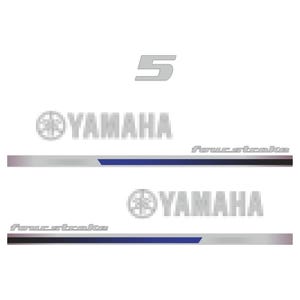 Yahama 5 PS Four Stroke 2013 Außenbordmotor Aufkleber Reproduktion