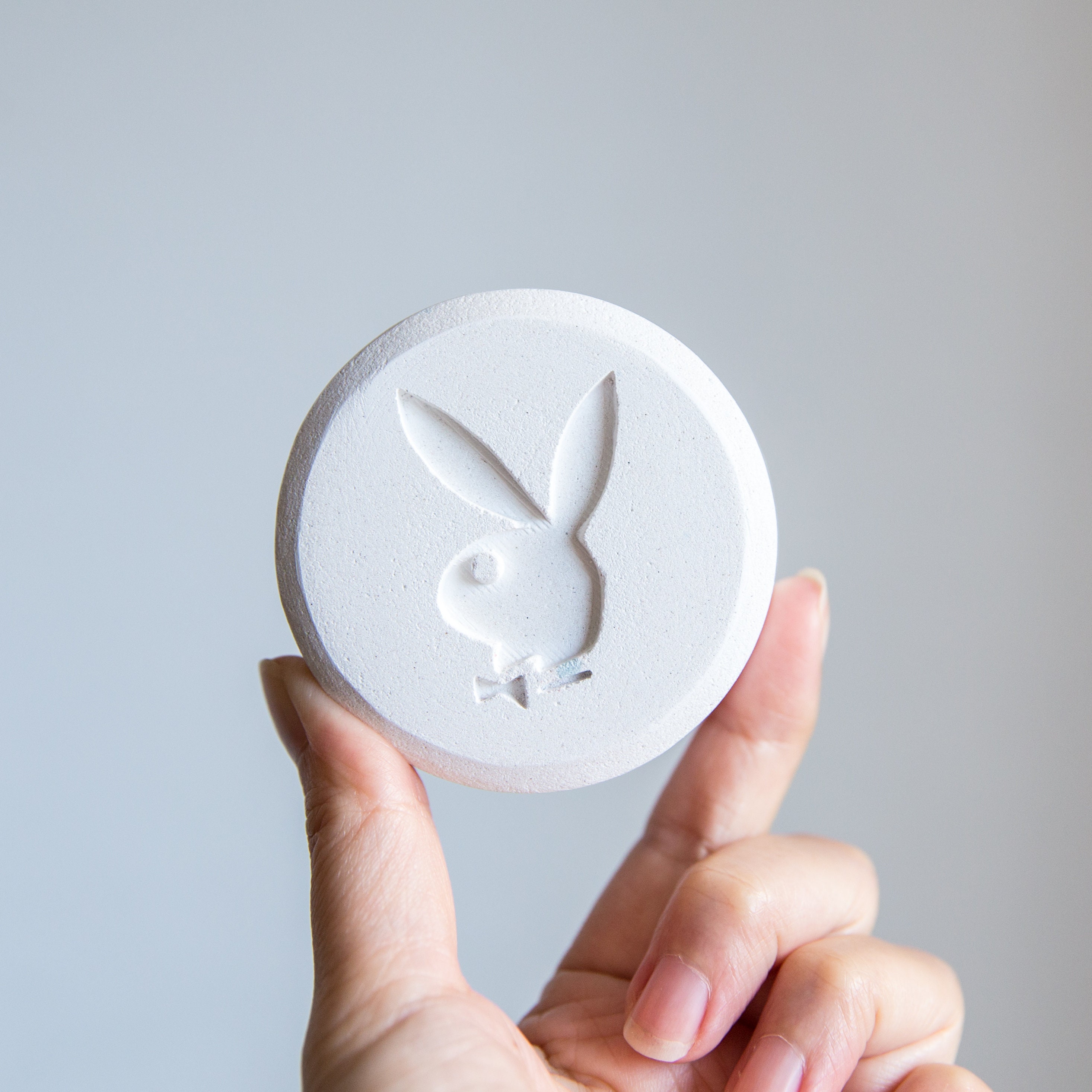 Bunny Ecstasy Paperweight, Pingas, Pills Art, MDMA, Molly