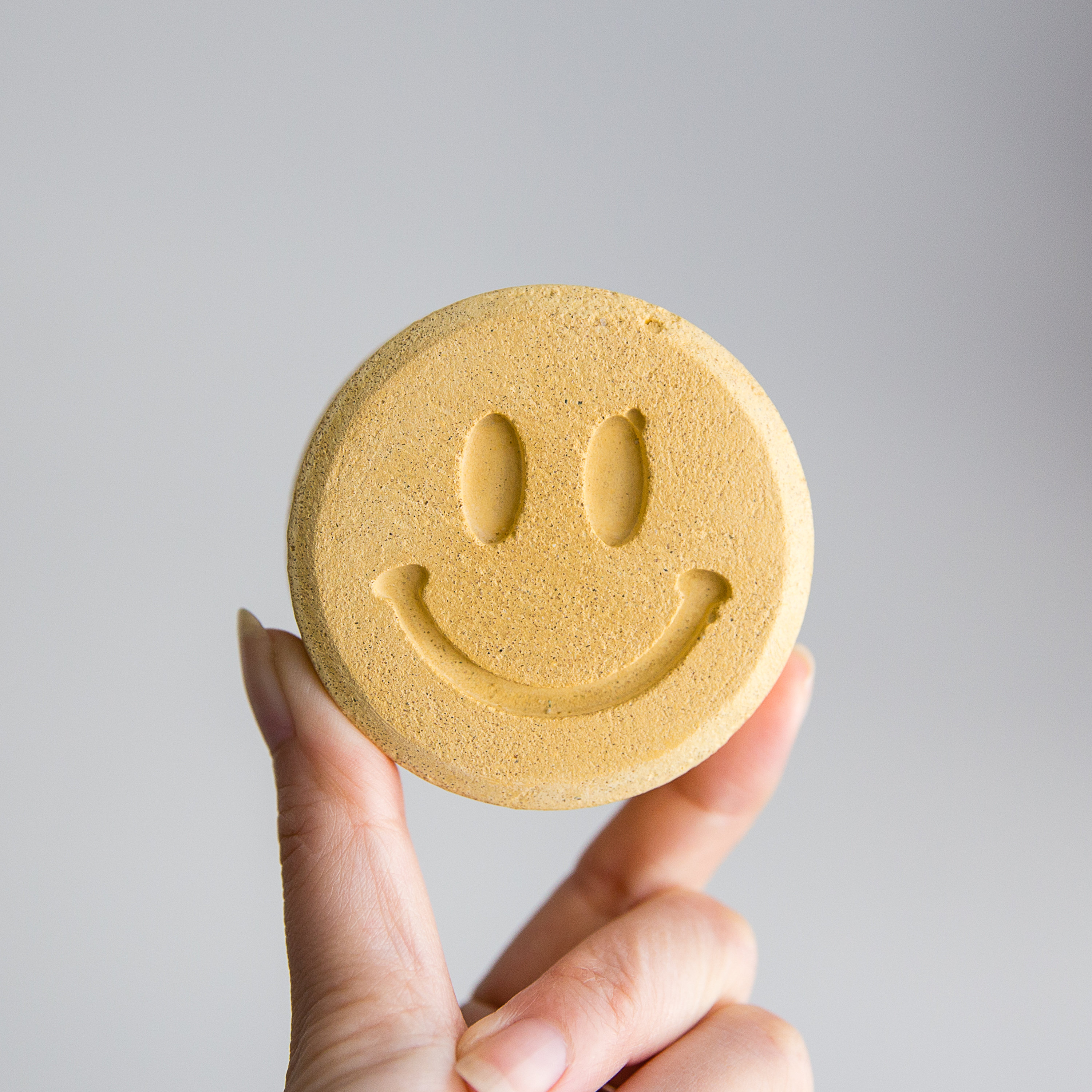 Smiley Ecstasy Paperweight Pills Art