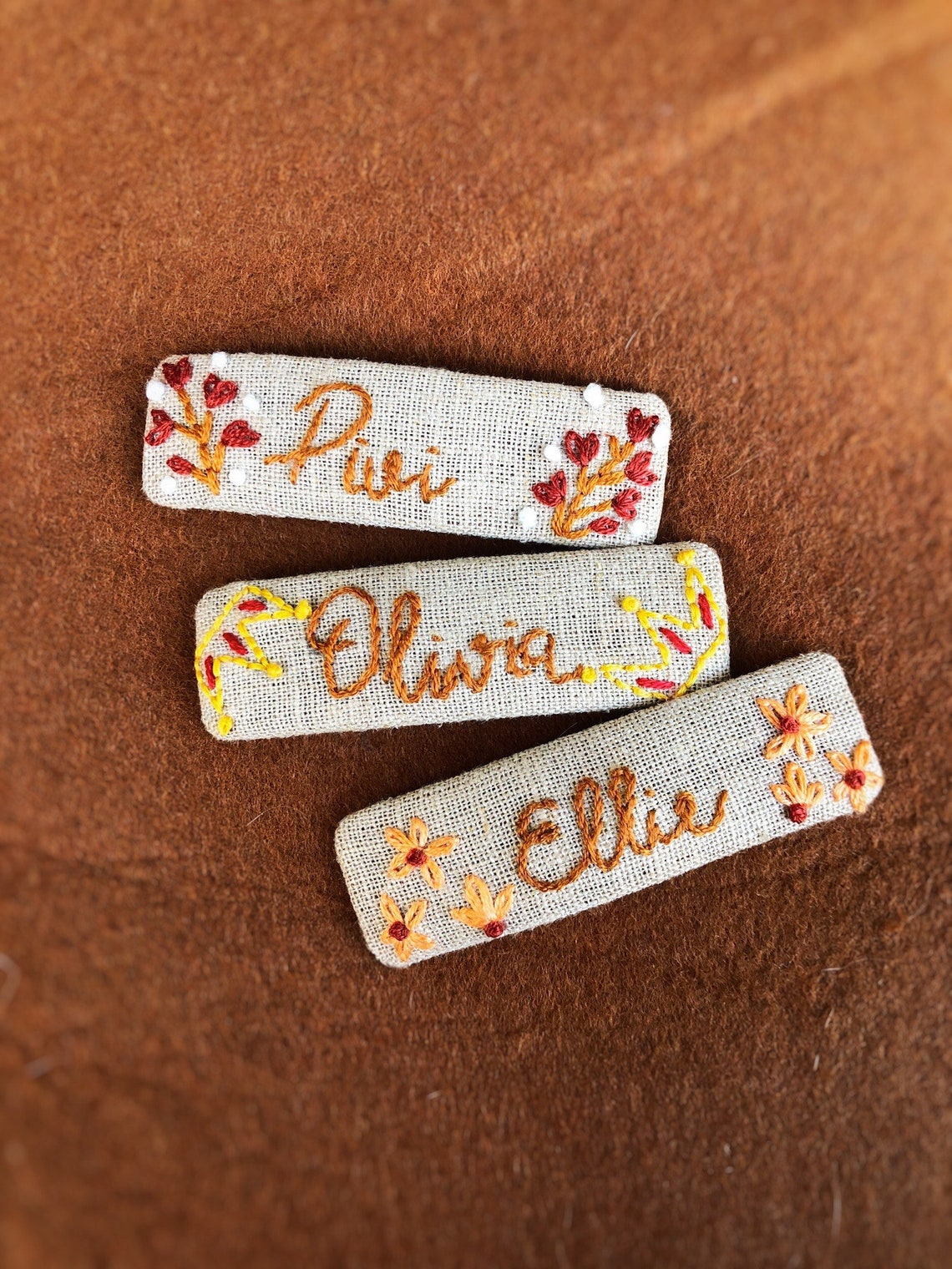 Personalized Hair Clip Custom Name Hair Clip Name Hair Clip Etsy