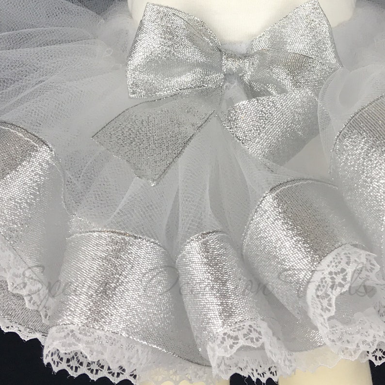 Winter Party Snowman Outfit Winter Birthday Winter Wonderland Cute Snowman Double Ribbon Trim Tutu Outfit