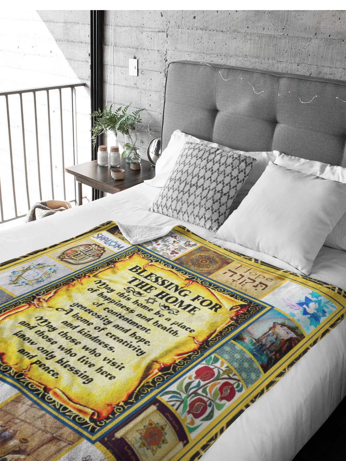 Shalom Israel Comforter