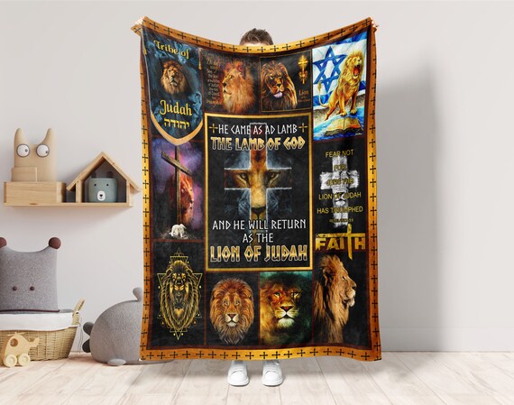 Lion of judah blanket sale