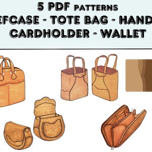 Leder Messenger Tasche Schnittmuster, Leder Messengertasche pdf, Leder Messenger pdf, Leder Tragetasche Schnittmuster, Lederhandtasche Schnittmuster