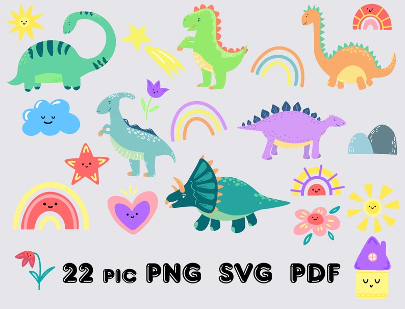 Funny Dinosaurs Svg, Funny Dinosaurs Png, Cute Dinosaurs Svg, Cute ...