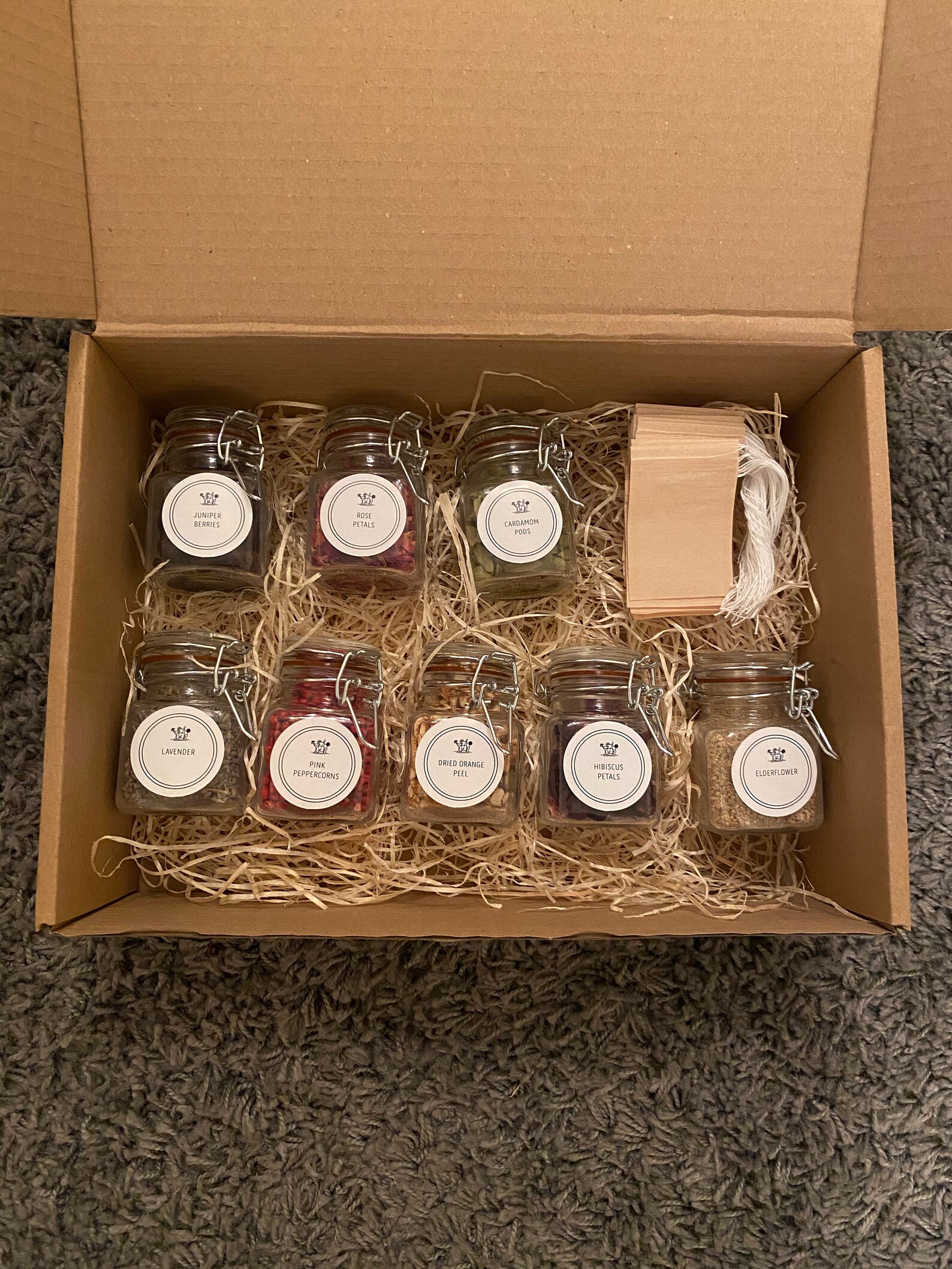 Gin Botanical Kit Gift Set Etsy