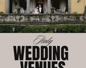Comprehensive Guide to Italy Wedding Venues | Regional Listings | Venue Costs, Capacity & Contact Info