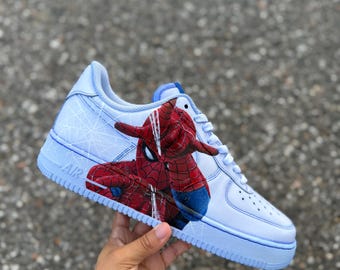 Spidey Nike Af1s - Etsy