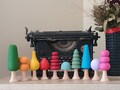 Montessori Wooden Trees | Waldorf Forest Toy | Wooden Tree Set | Open Ended Toy | Wooden Trees 10 pcs product logo