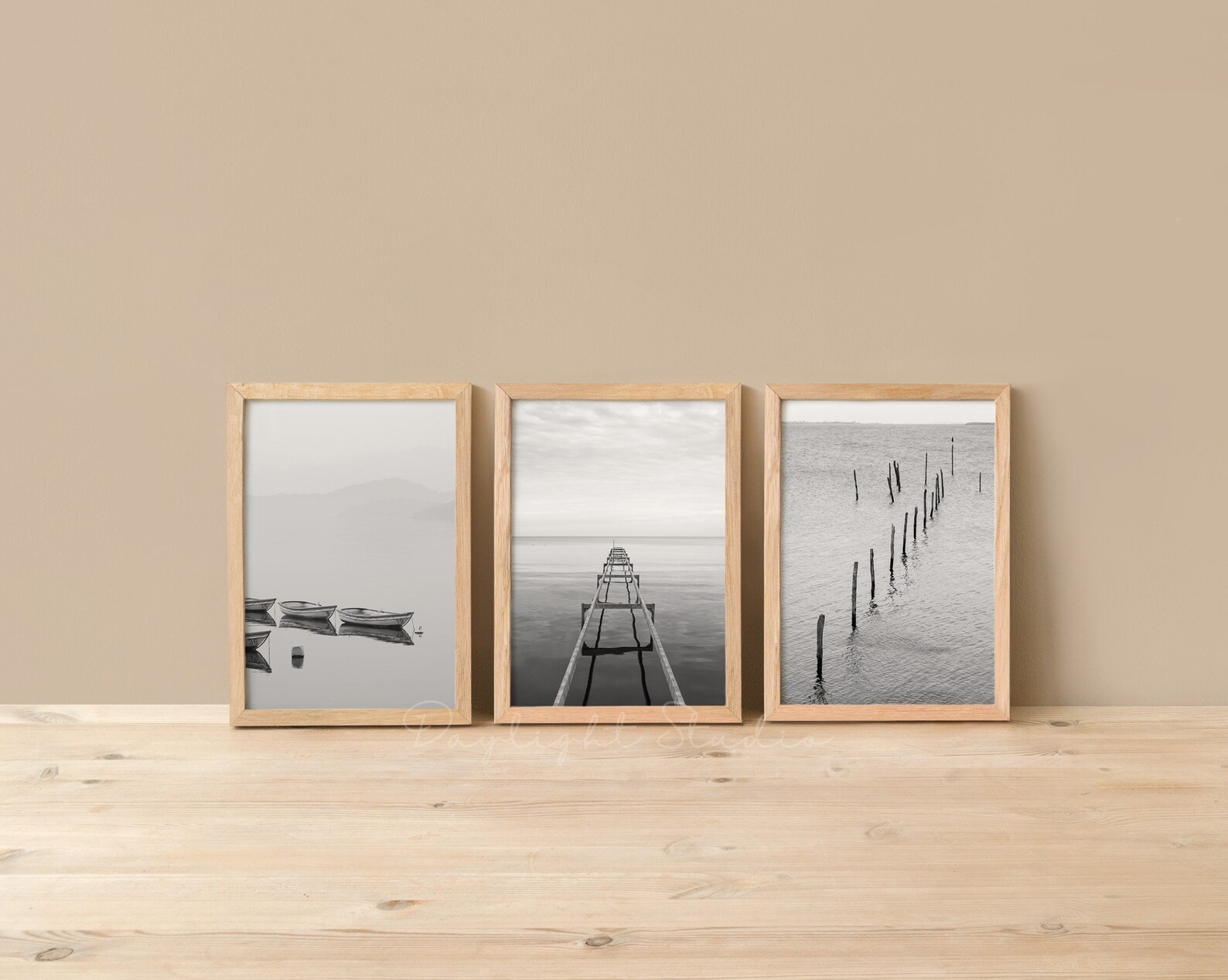3 Frames Mockup Modern A6 Art Print Mockup Contemporary Etsy UK