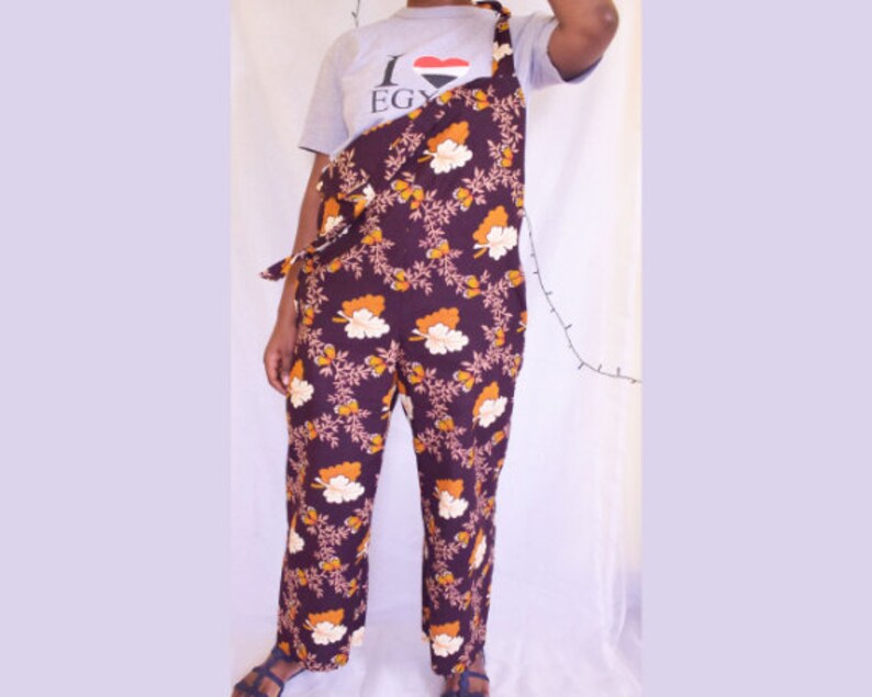 Womens Dugarees PDF Sewing Pattern // Instant Download // Baggy