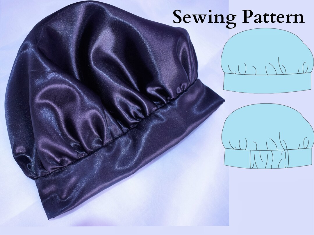Satin Bonnet PDF Sewing Pattern for Adult and Child Size//instant ...