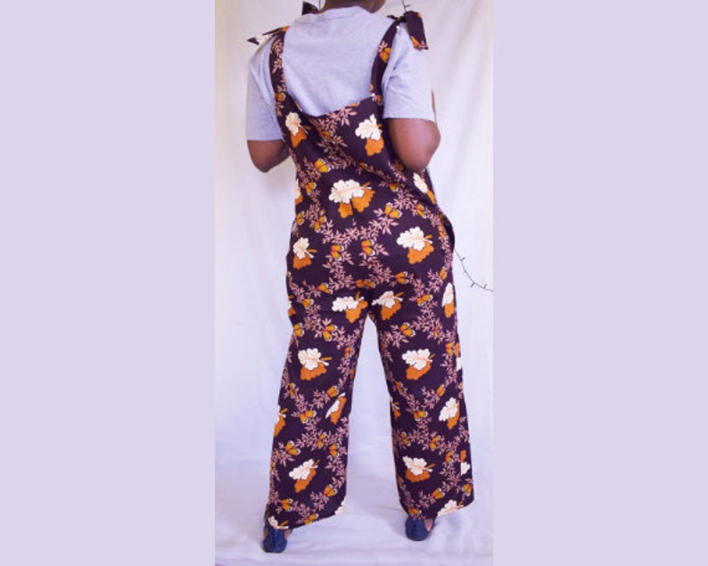 Womens Dugarees PDF Sewing Pattern // Instant Download // Baggy