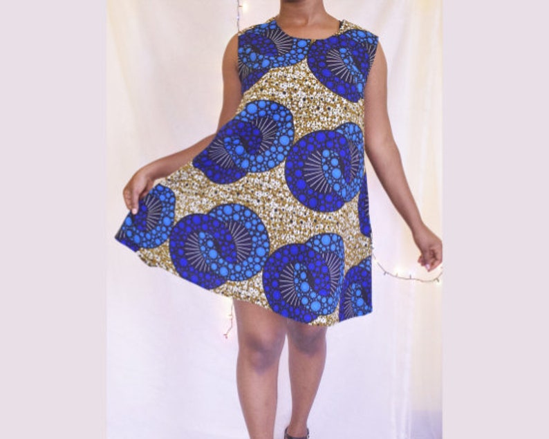 Womens Simple Dress PDF Sewing Pattern // Instant Download zdjęcie 4