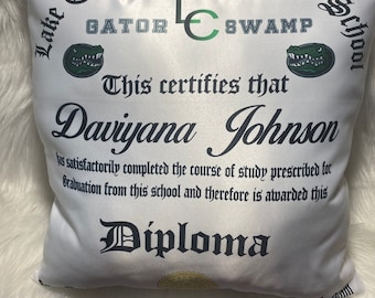 Graduation Pillow Keepsake