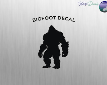 Bigfoot Decal | Yeti - Sasquatch | Cars, Trucks, Boats, Windows, Laptops, Wood, Tumblers, Glass, Metal, Plastic