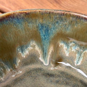 Schale mit Kürbisse und Pilze, handgemachte Keramikschale, Kikii Art Bild 6