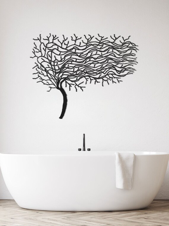 Metal Tree Wall Art Tree Wall Decor Farmhouse Decoration - Etsy