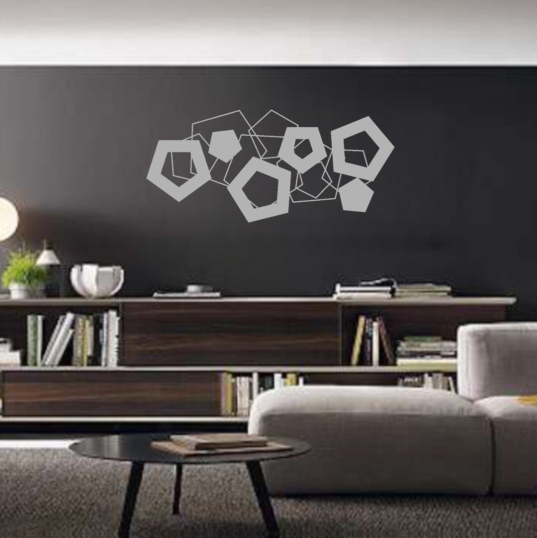 Kitchen Wall Decor Large Wall Décor Geometric Art for Home Etsy