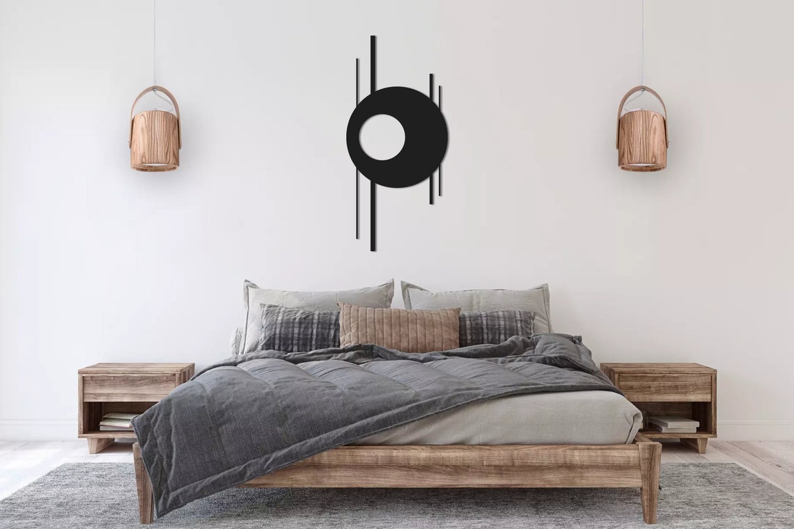 Black Metal Wall Decor Black Metal Wall Art Black Metal - Etsy
