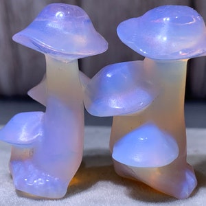 Pink Opalite crystal carving mushroom,crystal mushroom,crystal gifts,crystal specimens,home decoration,reiki healing