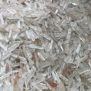 Lots of Natural clear quartz crystal obelisk wand crystal clear quartz crystal 1/2LB