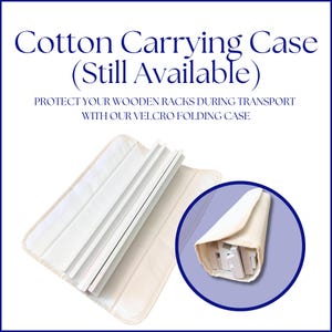 Wooden White Mahjong Tile Pusher Racks (Set of 4) - Measure 19 Inches Long
