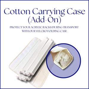 Acrylic White Mahjong Tile Pusher Racks - (Set of 4 - (18.5 Inches Long) image 5