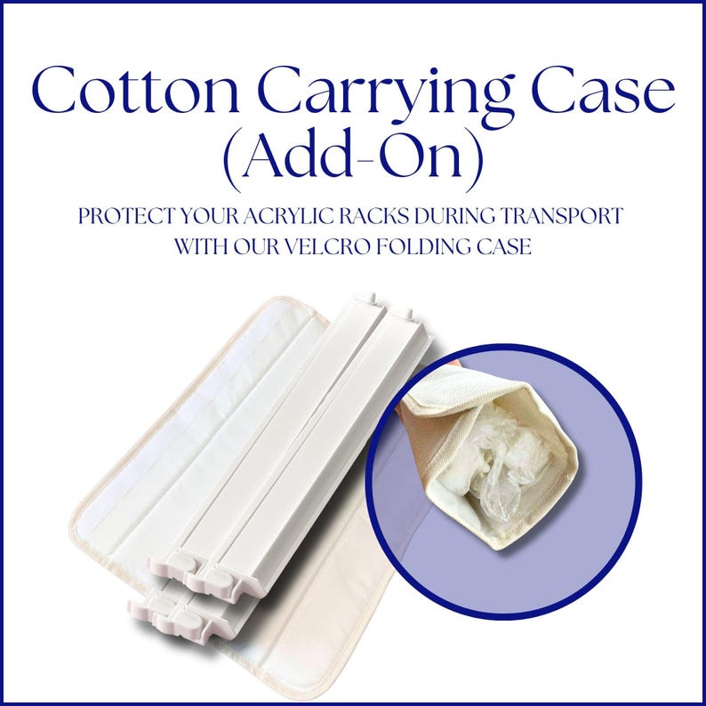 Acrylic White Mahjong Tile Pusher Racks - (Set of 4 - (18.5 Inches Long) image 5
