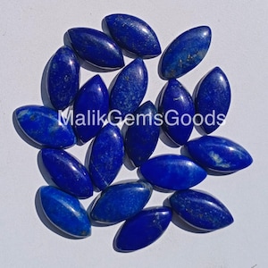 Marquise Lapis Lazuli Cabochon Top Quality Natural Lapis Lazuli Cabochon 10×5 MM to 20×10 MM Lapis Lazuli Marquise Cabochon Loose Gemstone