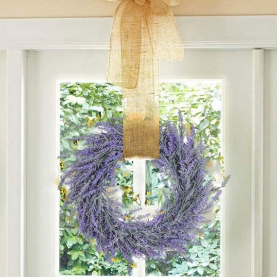 Lavender Wreath Family Wreath Spring Wreath Lavender Family Wreath Summer Wreath Front Door Wreath Home Decor